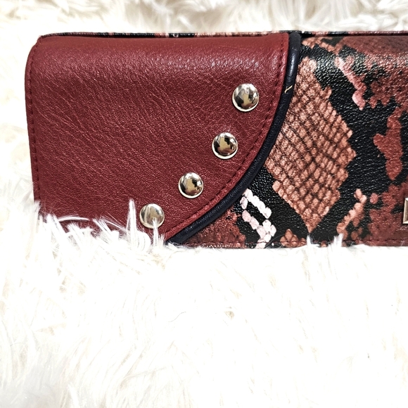 Miche Bags Miche Wallet Faux Print Snake Slim Design Wallet Retired Vintage - Picture 4 of 9